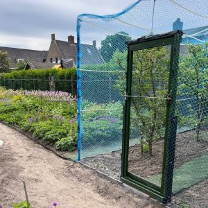 Vogelnet – 28 mm maas – maatwerk – Blauw